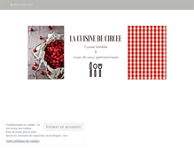 Tablet Screenshot of cuisinedecircee.com